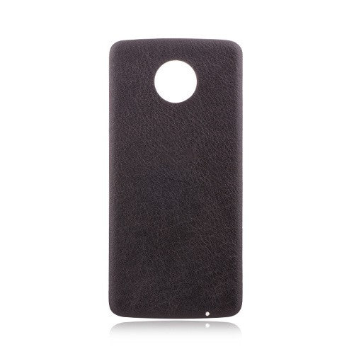 OEM Battery Cover for Motorola Moto Z Leather Black