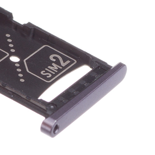 OEM SIM Card & SD Card Tray for Motorola Droid Turbo 2 Dual Black
