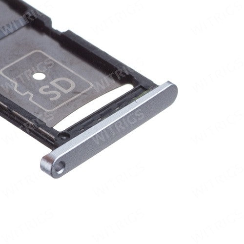 OEM SIM Card & SD Card Tray for Motorola Droid Turbo 2 White