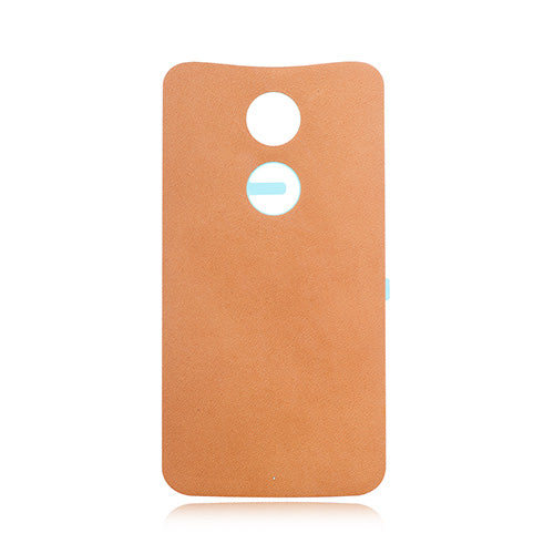 OEM Leather Battery Cover for Motorola Moto X2 Brown