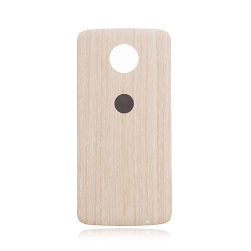 OEM Battery Cover for Motorola Moto Z Light-Color Wood