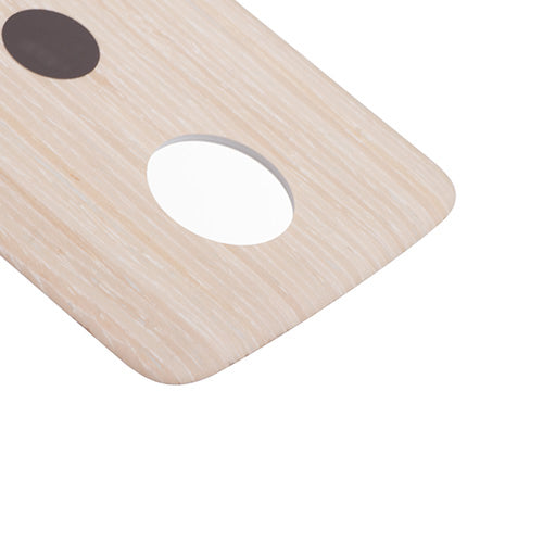 OEM Battery Cover for Motorola Moto Z Light-Color Wood