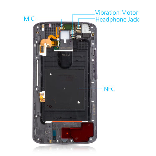 OEM Mid-Frame Assembly for Motorola Droid Turbo 2