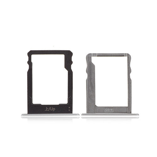 OEM SIM + SD Card Tray for Huawei P8 Lite Dual White