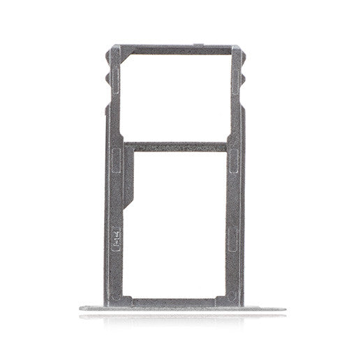 OEM SIM + SD Card Tray for Huawei Honor 7 Dual Silver