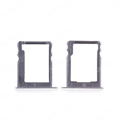 OEM SIM Card & SD Card Tray for Huawei Enjoy 5s Dual Silver