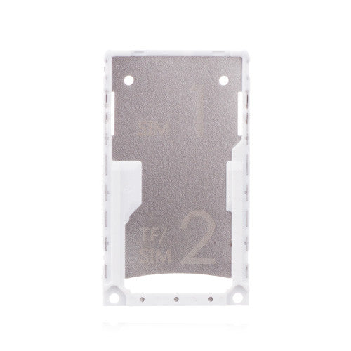 OEM SIM + SD Card Tray for Xiaomi Mi 4s Dual White