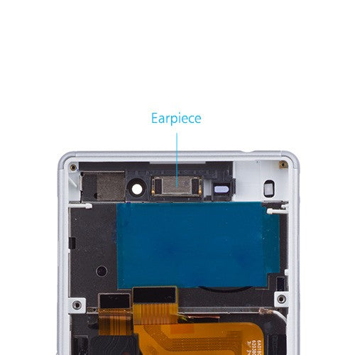 OEM LCD Screen Assembly Replacement for Sony Xperia M4 Aqua Dual White