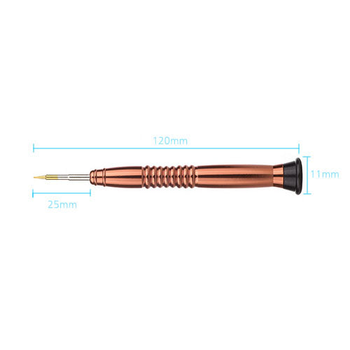 YS 1.2mm Triangle Screwdriver 25*120mm for iPhone 7 Brown