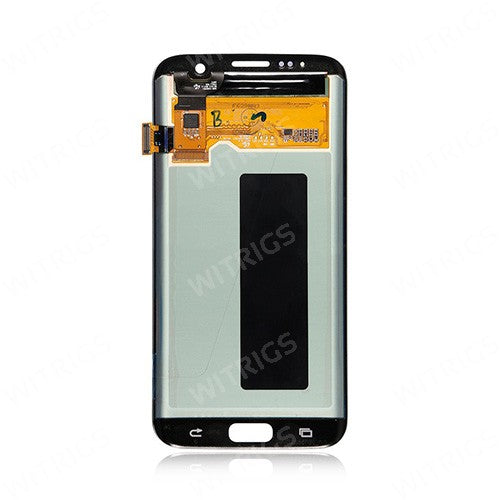 OEM LCD Screen with Digitizer Replacement for Samsung Galaxy S7 Edge Black