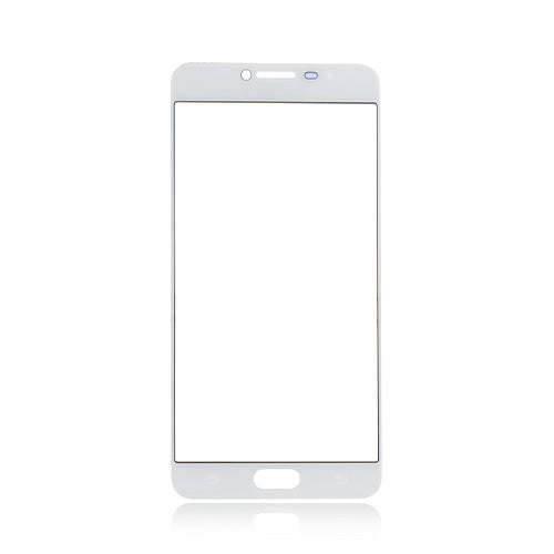 Custom Front Glass for Samsung Galaxy C7 White