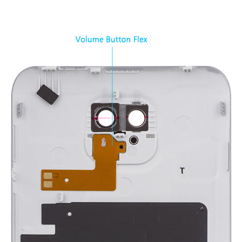 OEM Back Cover for LG X Cam Titan Silver