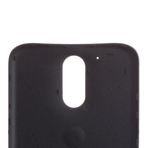 Custom Battery Cover for Motorola Moto G4 Plus Black