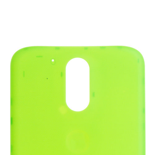 Custom Battery Cover for Motorola Moto G4 Plus Green