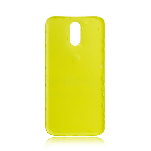 Custom Battery Cover for Motorola Moto G4 Plus Yellow