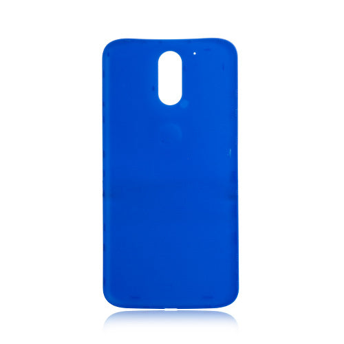 Custom Battery Cover for Motorola Moto G4 Plus Blue