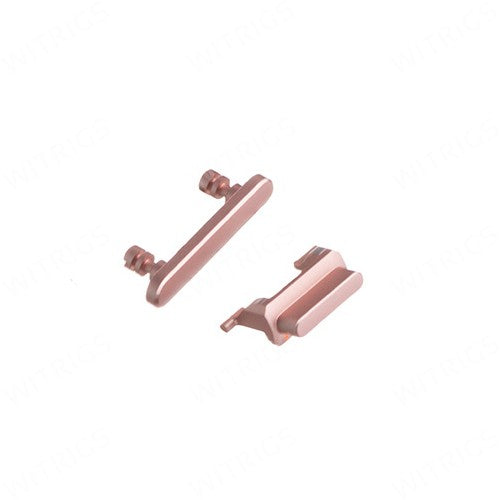 OEM SIM Card Tray + Side Button for iPhone 7 Rose Gold