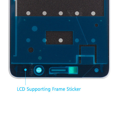 OEM LCD Supporting Frame for Huawei Honor 6x (2016) Silver