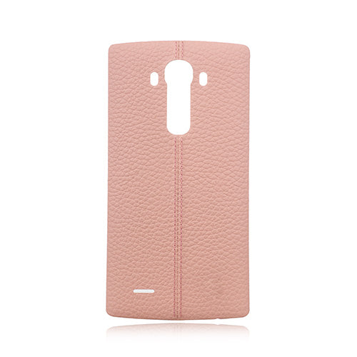 OEM Leather Back Cover for LG G4 Pink