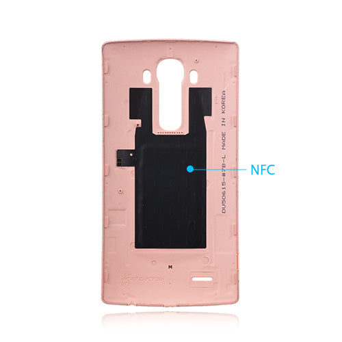 OEM Leather Back Cover for LG G4 Pink