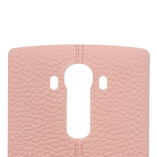 OEM Leather Back Cover for LG G4 Pink