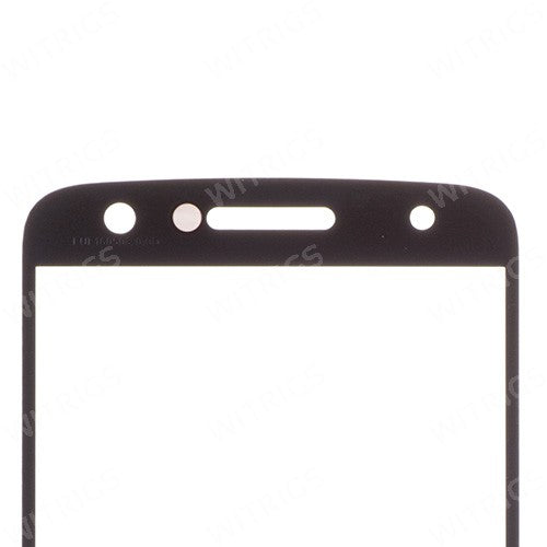 Custom Front Glass for Motorola Moto Z Black