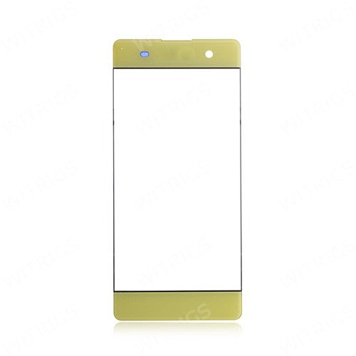 Custom Front Glass for Sony Xperia XA Lime Gold