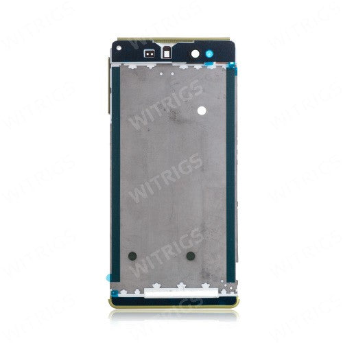 OEM LCD Supporting Frame for Sony Xperia XA Ultra Lime Gold