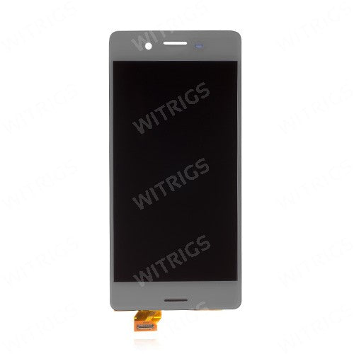 Custom LCD Screen with Digitizer Replacement for Sony Xperia X Graphite Black