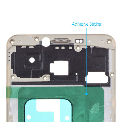 OEM LCD Supporting Frame for Samsung Galaxy C7 Gold