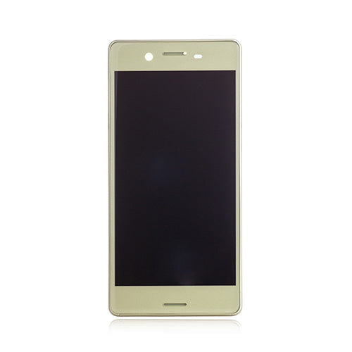 OEM LCD Screen Assembly Replacement for Sony Xperia X Lime Gold