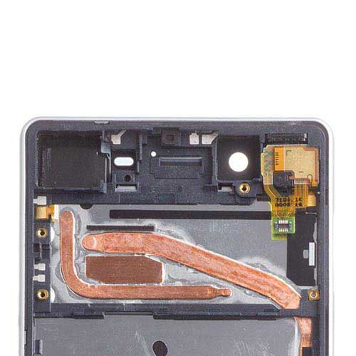 OEM LCD Screen Assembly Replacement for Sony Xperia X White