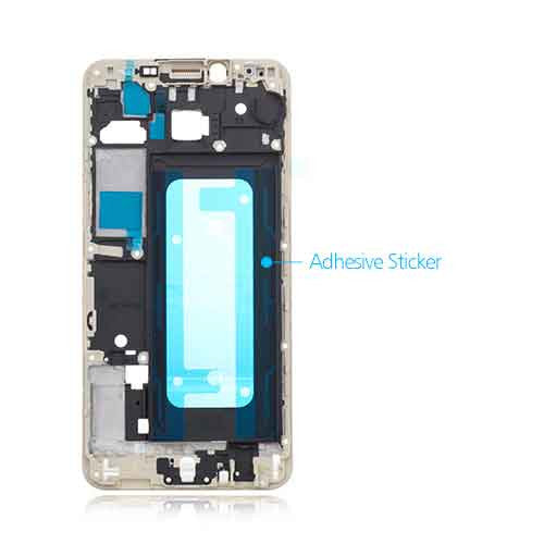 OEM LCD Supporting Frame for Samsung Galaxy C5 Gold