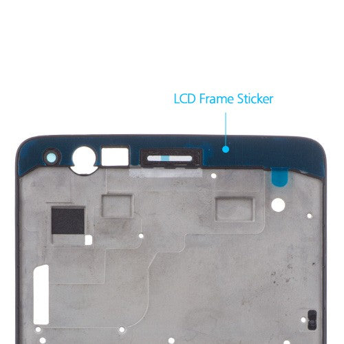 OEM LCD Supporting Frame for OnePlus 3/3T Black