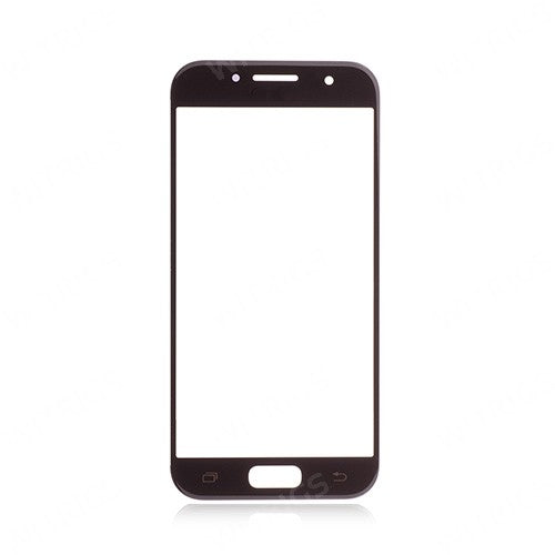 OEM Front Glass for Samsung Galaxy A3 (2016) Black