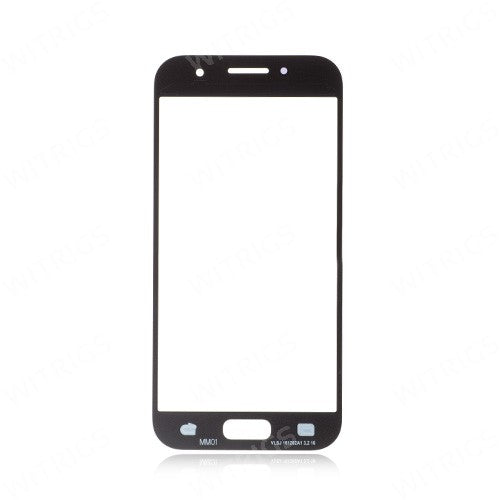 OEM Front Glass for Samsung Galaxy A3 (2016) Black