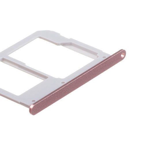 OEM Dual SIM + SD Card Tray for Samsung Galaxy A3 (2016) Pink