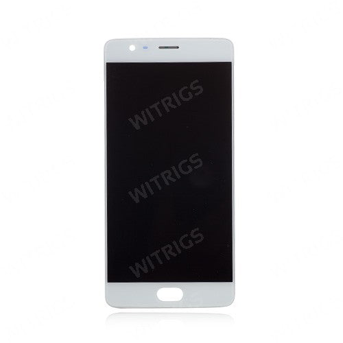 OEM Screen Replacement with Frame for OnePlus 3/3T White
