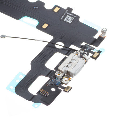 Custom Charging Port Flex for iPhone 7 Silver