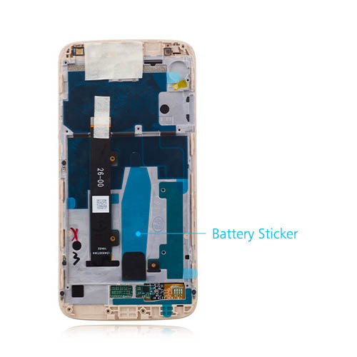 OEM LCD Screen Assembly Replacement for Motorola Moto M Gold