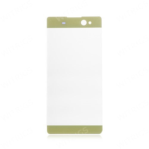 Custom Front Glass for Sony Xperia XA Ultra Lime Gold