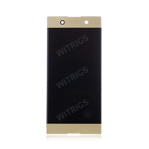 OEM LCD Screen with Digitizer Replacement for Sony Xperia XA1 Ultra Lime Gold