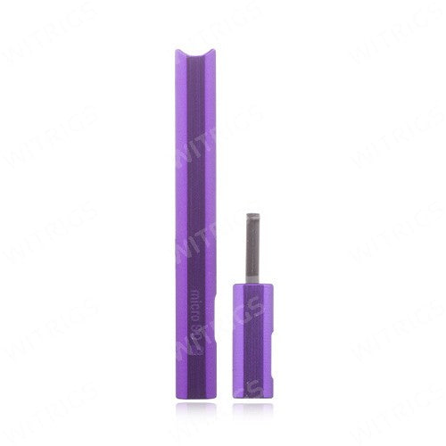 OEM Micro SIM and SD + USB Cover for Sony Xperia Z Ultra Purple