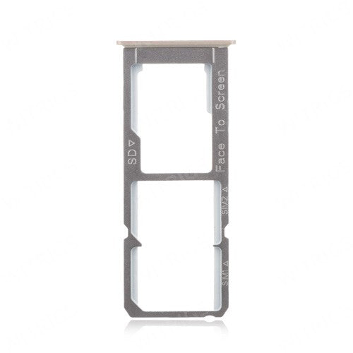 OEM SIM + SD Card Tray for OPPO F1s Dual Gold