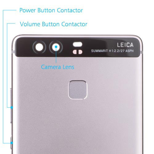 OEM Back Cover for Huawei P9 with-Fingerprint-Sensor-Titanium Grey