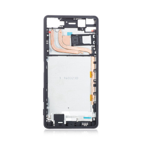 OEM Mid-Frame Assembly for Sony Xperia X Performance Graphite Black
