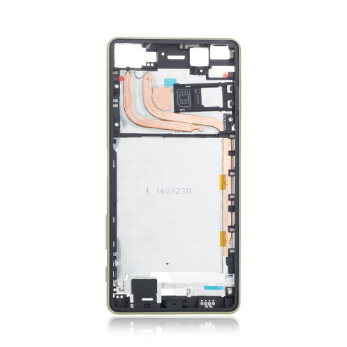 OEM Mid-Frame Assembly for Sony Xperia X Performance Lime Gold