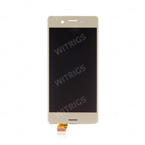Custom LCD Screen with Digitizer Replacement for Sony Xperia X Performance Lime Gold
