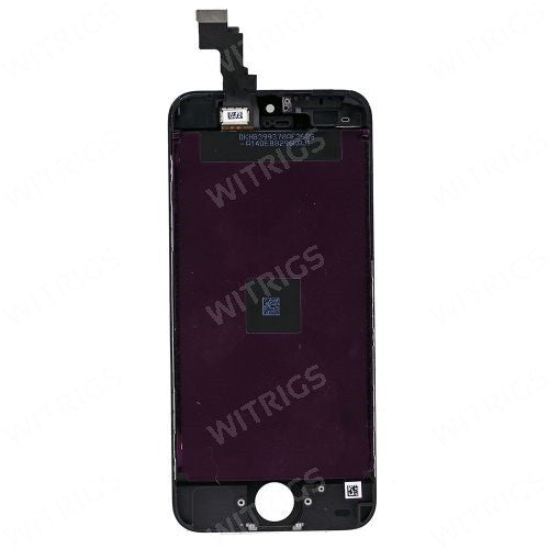 Custom LCD Screen with Digitizer Replacement for iPhone 5C Black