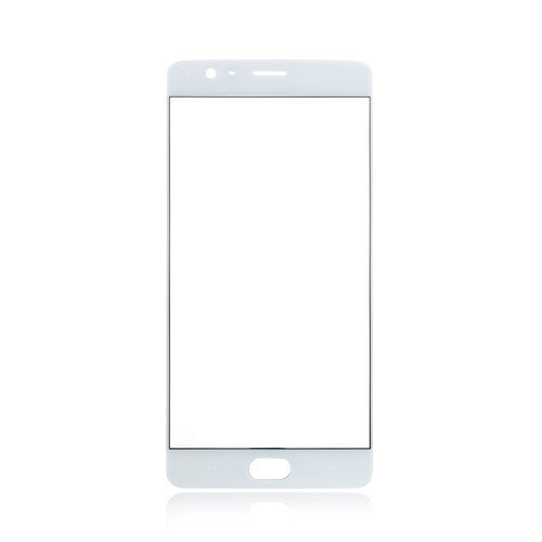 Custom Front Glass for  OnePlus 3/3T White